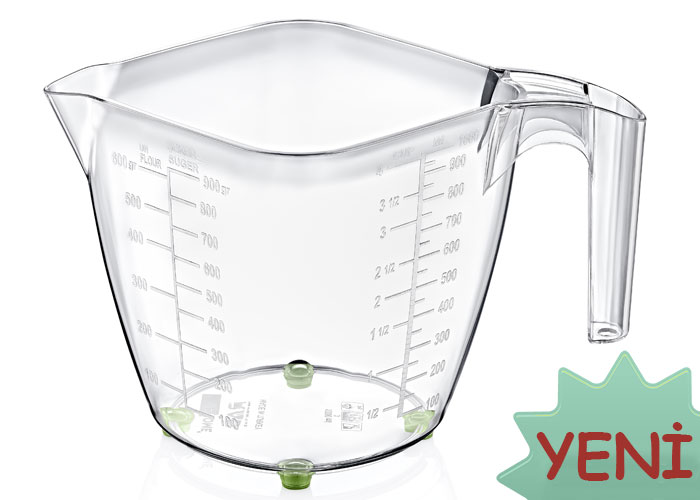 YourHome - 1L Kristal Ölçü Kabı