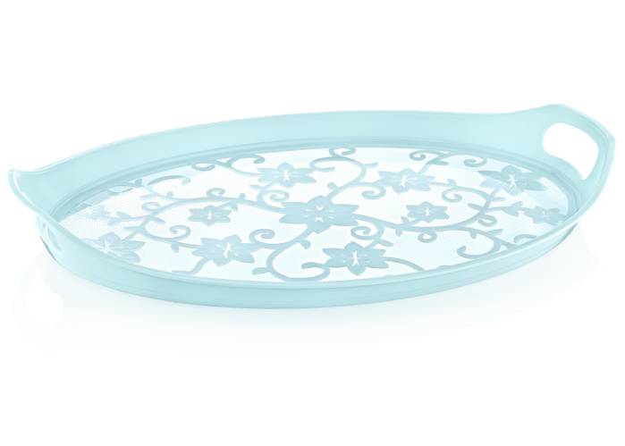 YourHome - Sarmaşık Kristal Büyük Tepsi