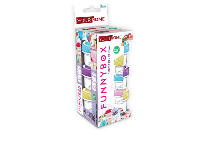 YourHome - 3'lü Eğlence Kutusu (150ml*3)